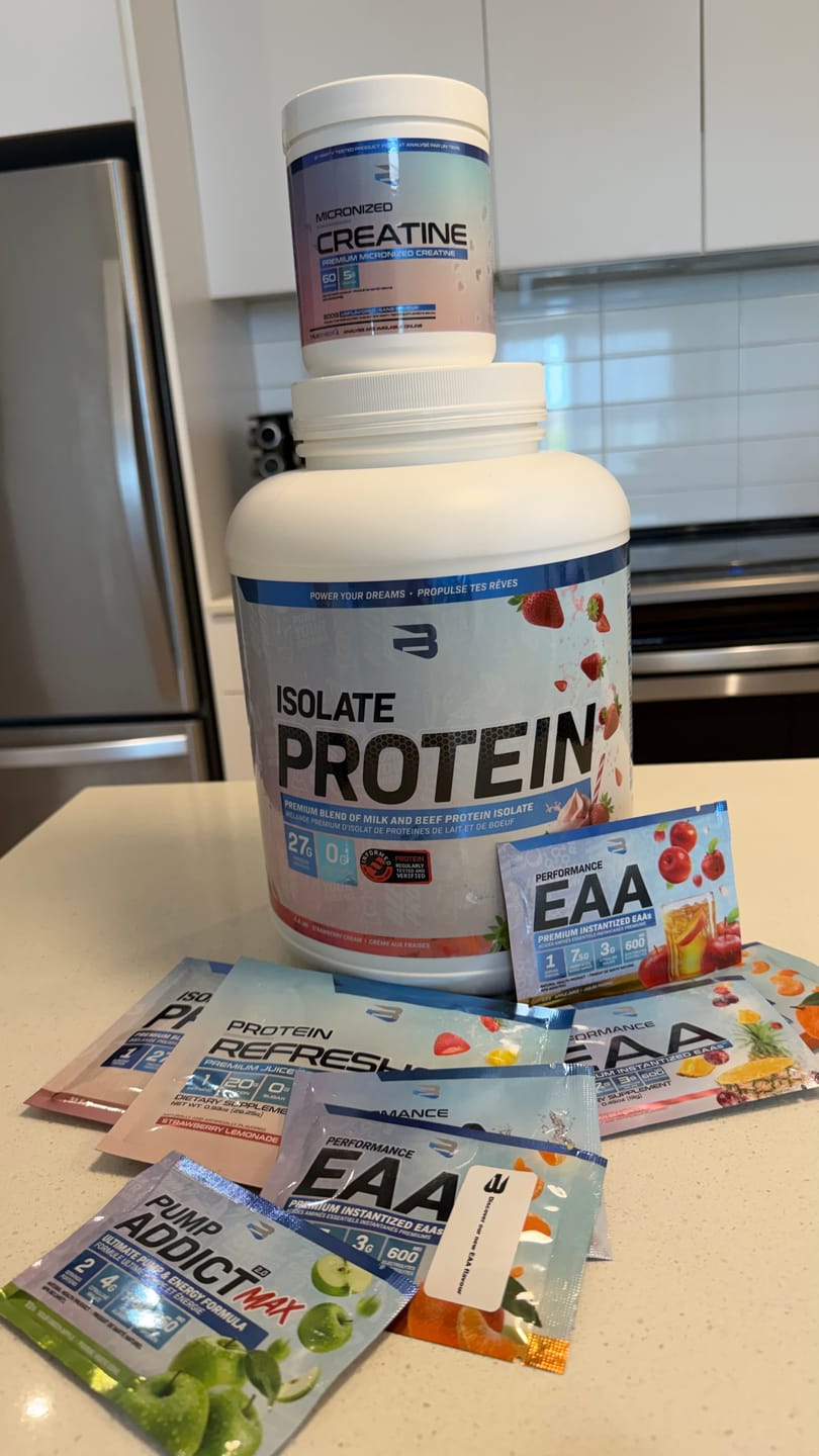 Customer photo review of Isolate Protein