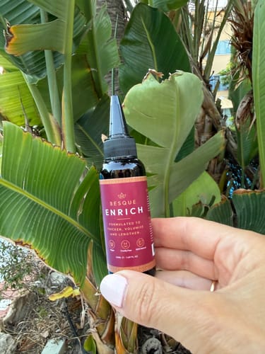 Customer photo review of Enrich Hair Growth Oil