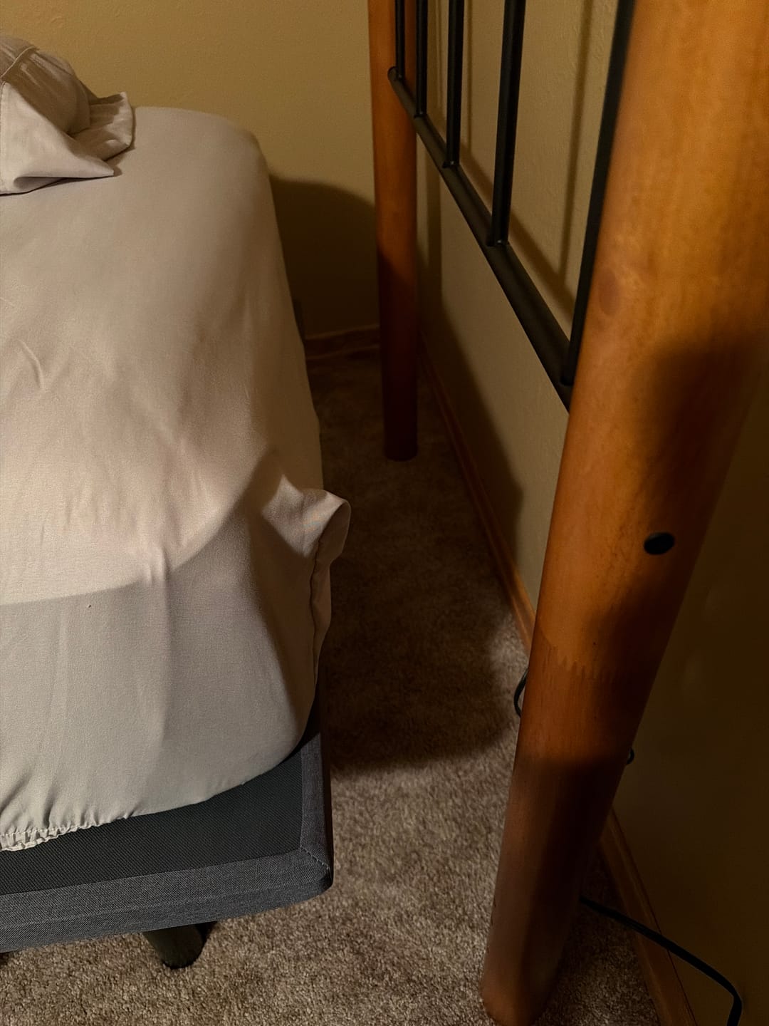 Customer photo review of Headboard Brackets