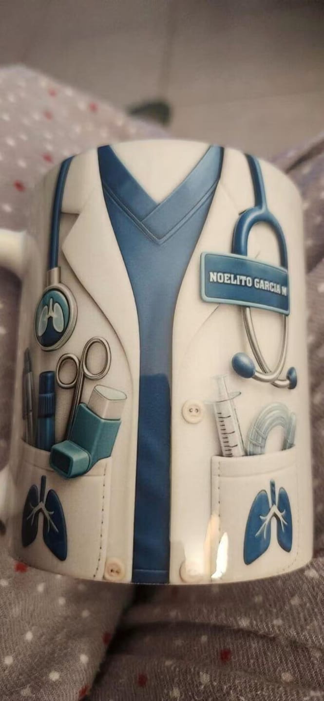 Customer photo review of Doctor And Tools - Personalized Custom Coffee Mug, Gift For Medical Professionals