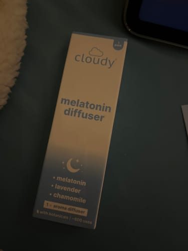 Customer photo review of Cloudy® Melatonin Portable Aroma Diffuser