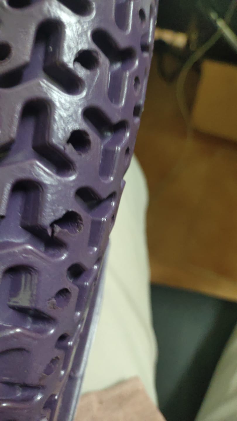 Customer photo review of Level 2 Knee Armour Set