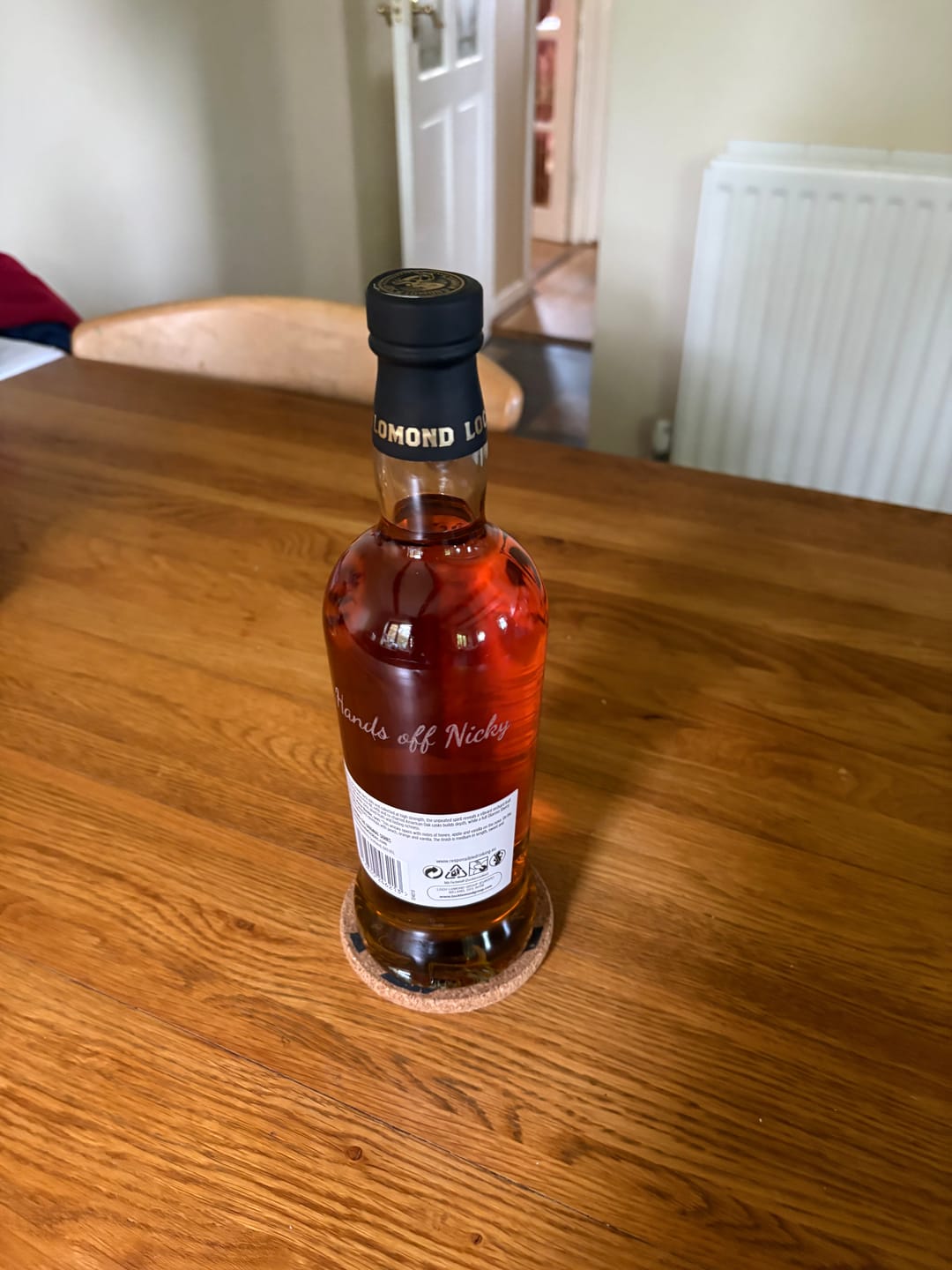 Customer photo review of Loch Lomond The Original Oloroso Sherry Cask Single Malt Whisky 70cl