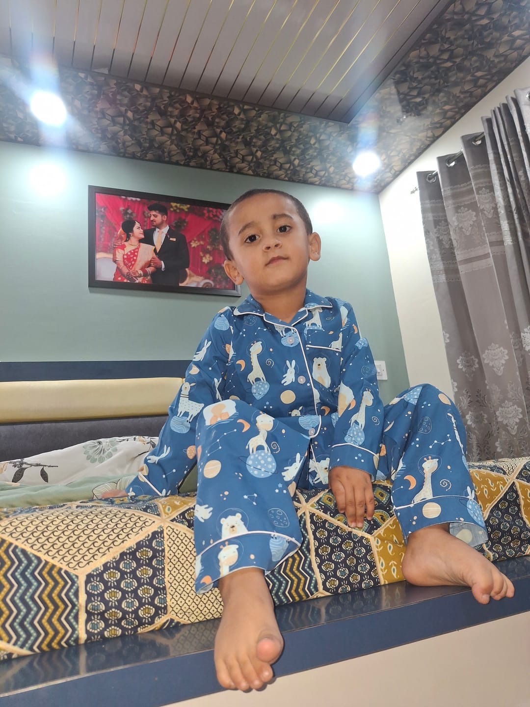 Customer photo review of Astro Bear Night Suit