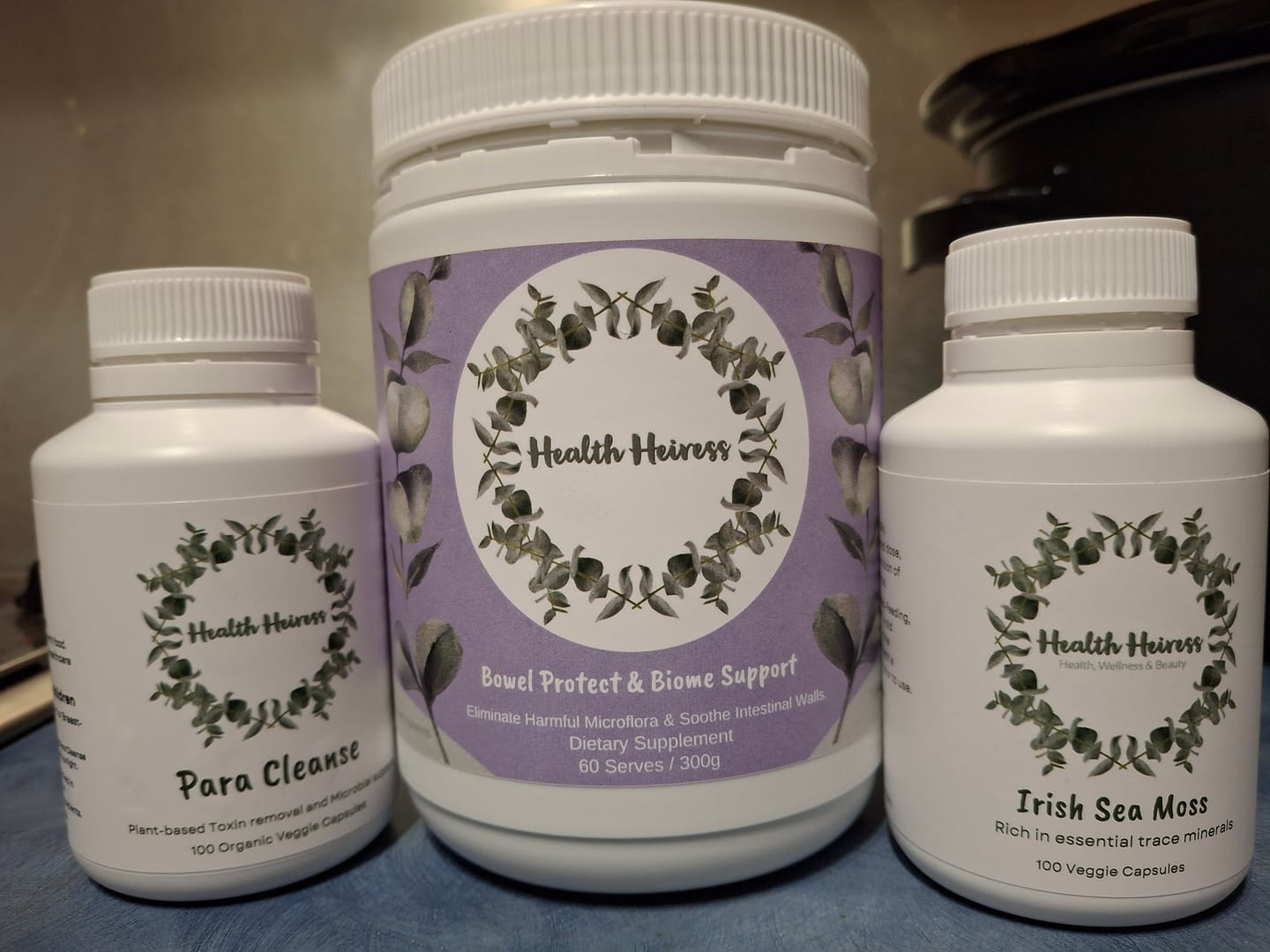 Customer photo review of Gut Harmony & Natural Detox Set