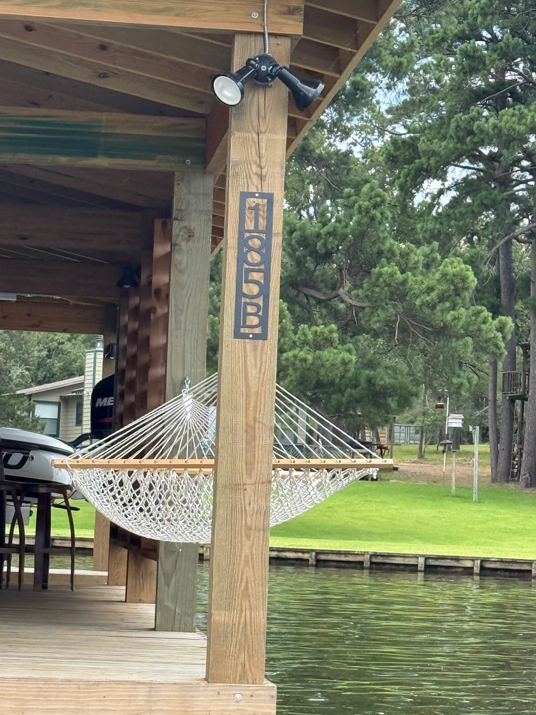 Customer photo review of Vertical Address Sign