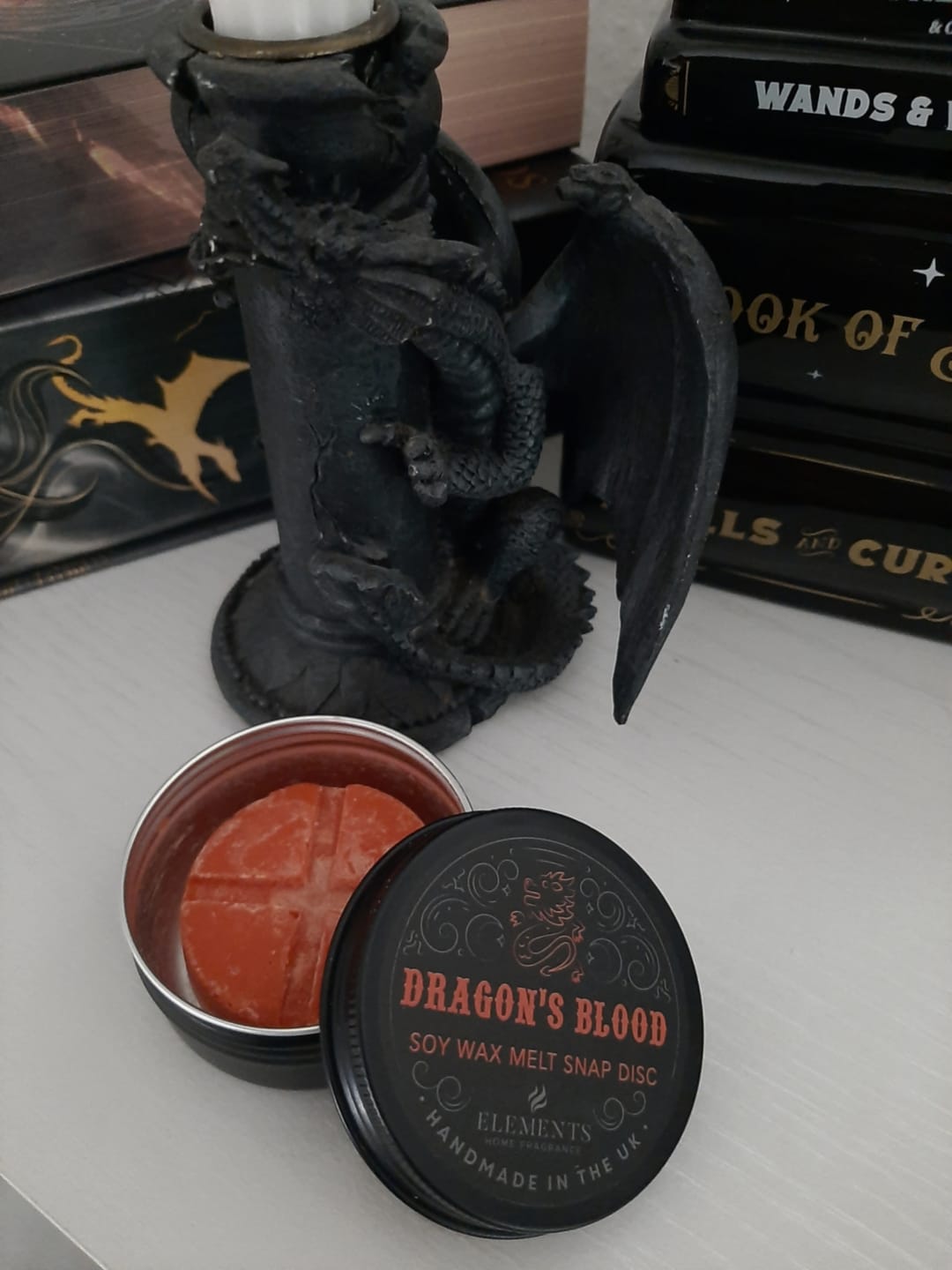 Customer photo review of Dragons Blood Duftwachs