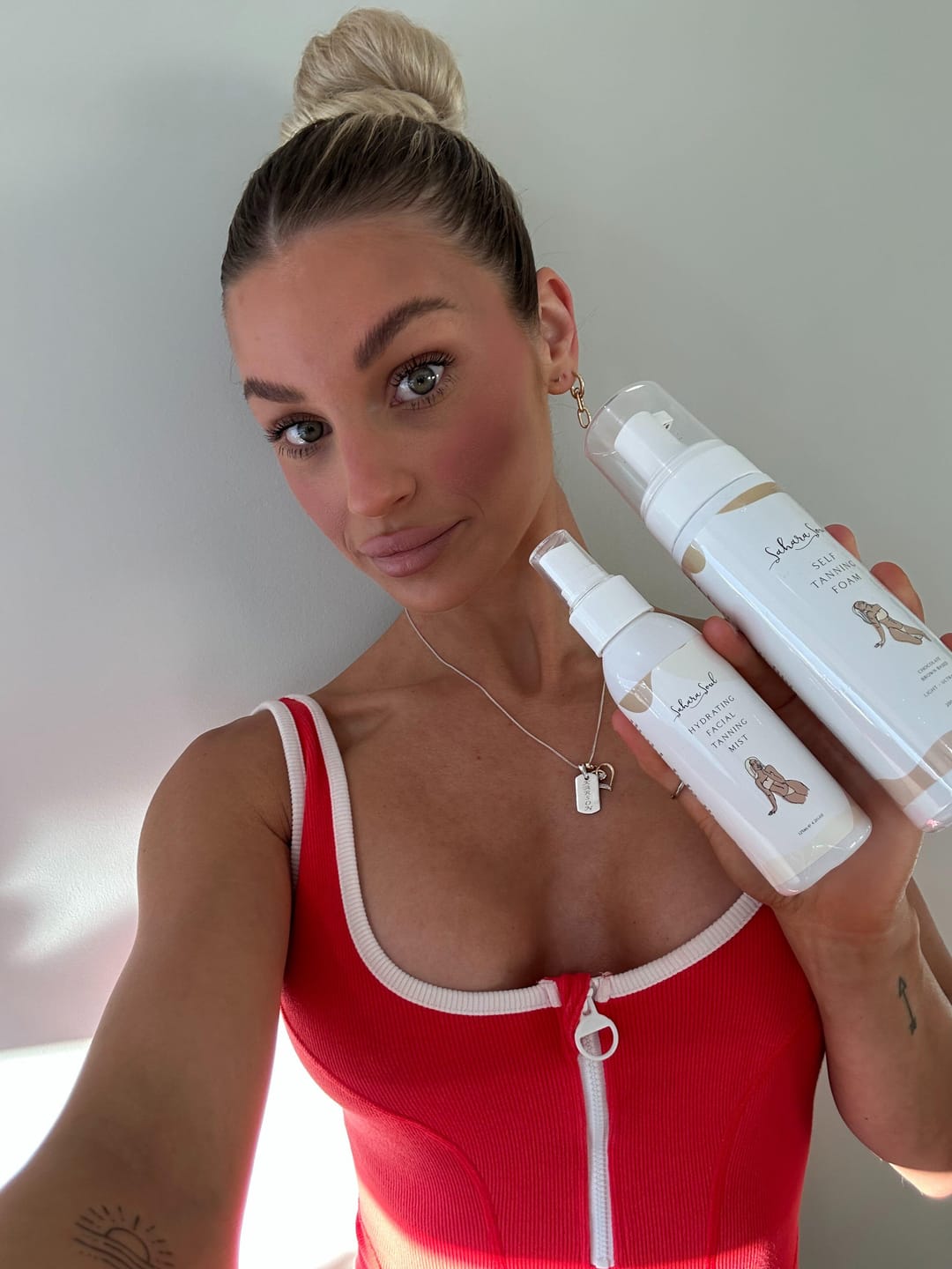 Customer photo review of Ultimate Complexion Bundle