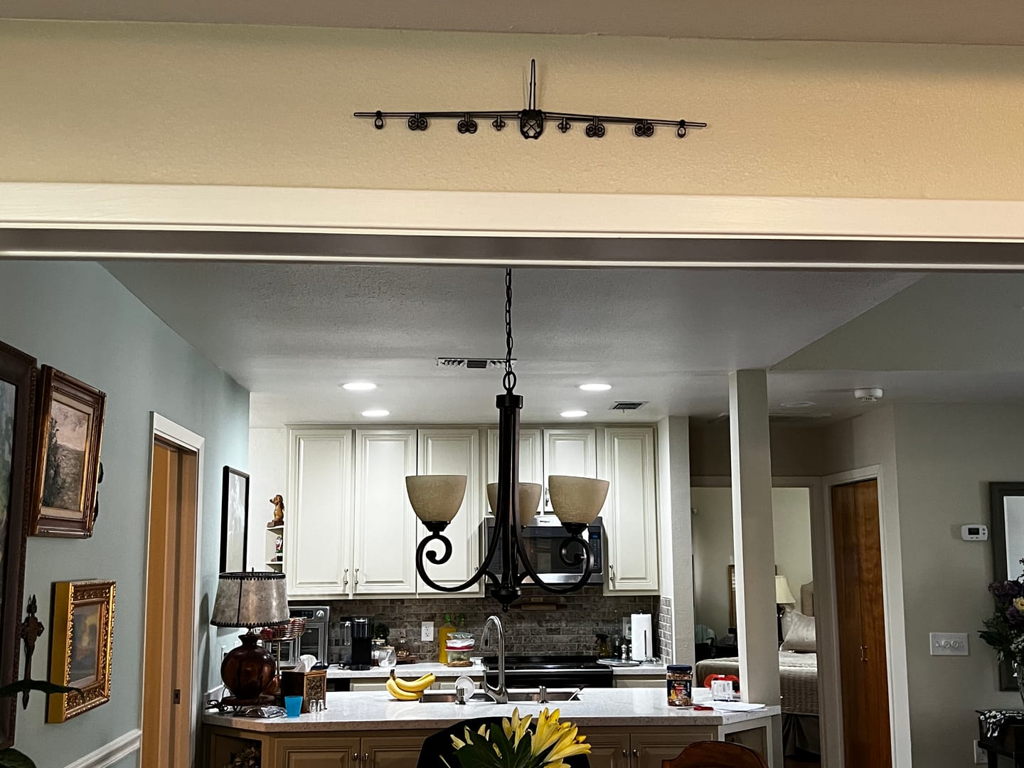 Customer photo review of B-52H Stratofortress Front Metal Aircraft Wall Art - NCP0031