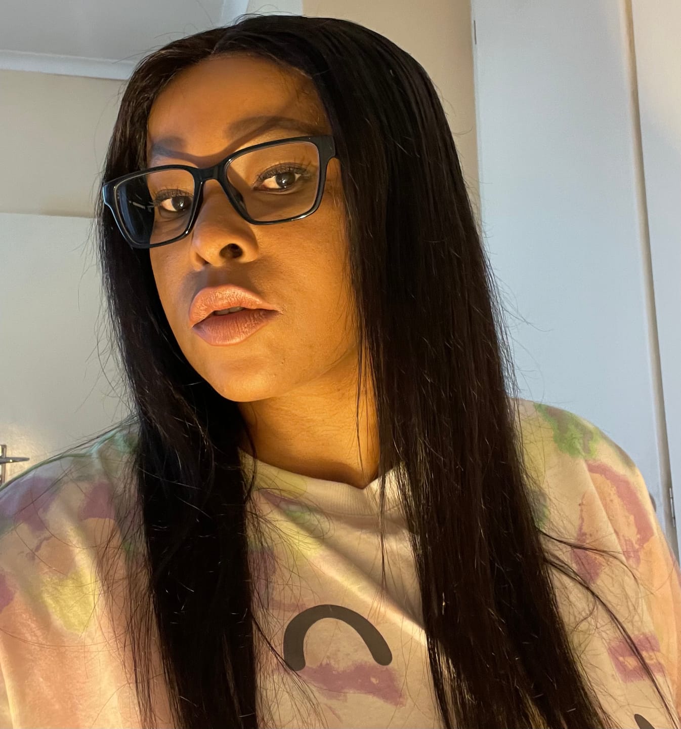 Customer photo review of Brazilian 4x4 Lace Wig - Straight