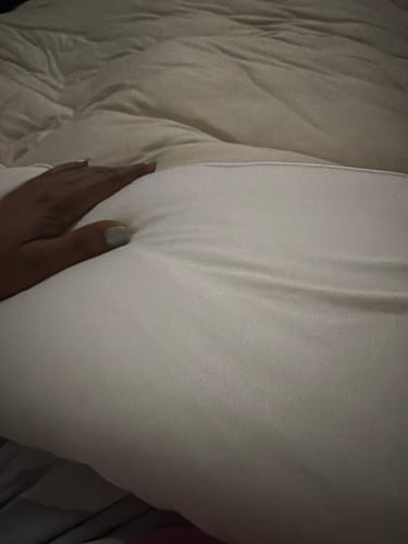 Customer photo review of MarshMellow Comforter