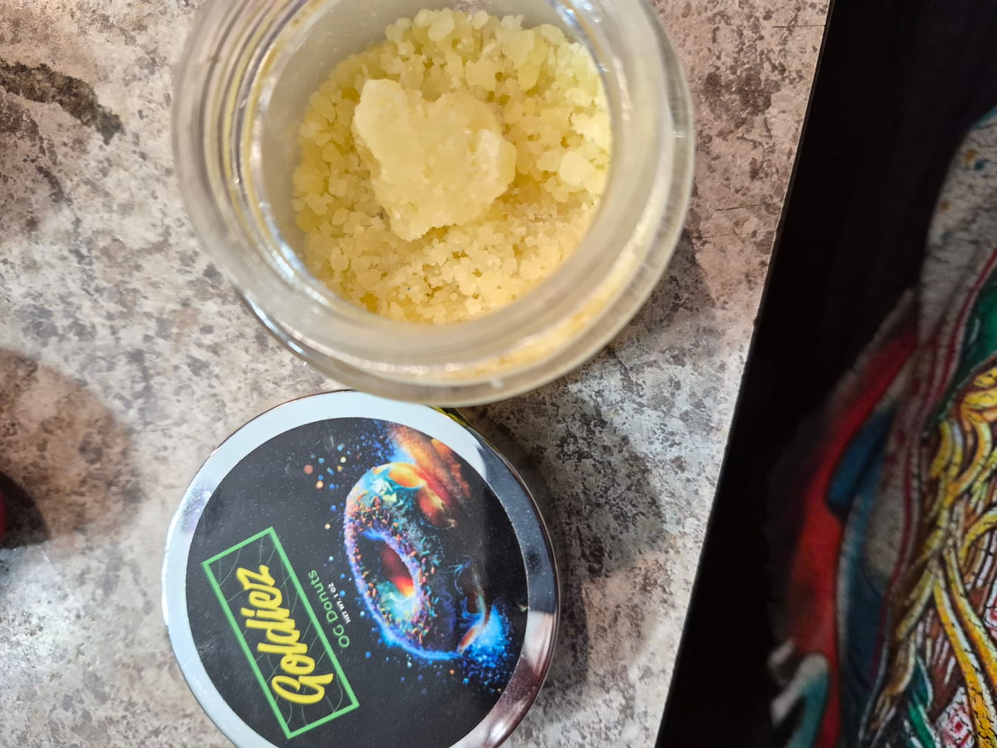 Customer photo review of Goldiez Crumble - 28 Grams