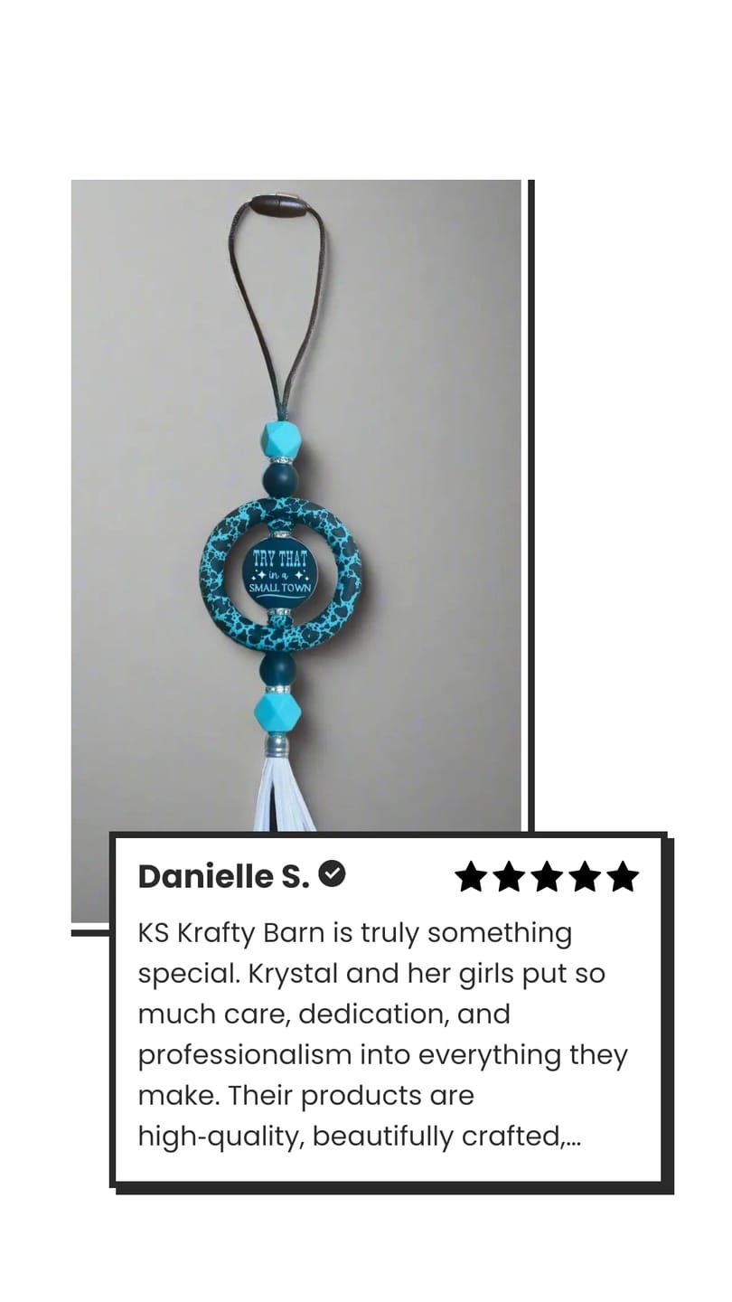 Customer photo review of TIK-TOK Car Charm Lineup/Live Claims🩷