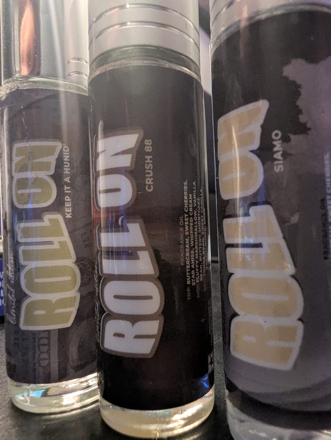 Customer photo review of ROLL ON FRAGRANCE OIL: KEEP IT A HUNNID