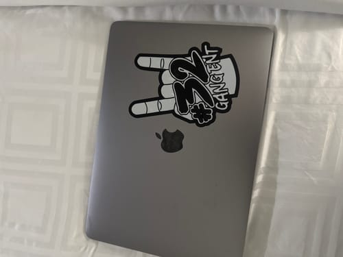 Customer photo review of 32 GANG DECAL