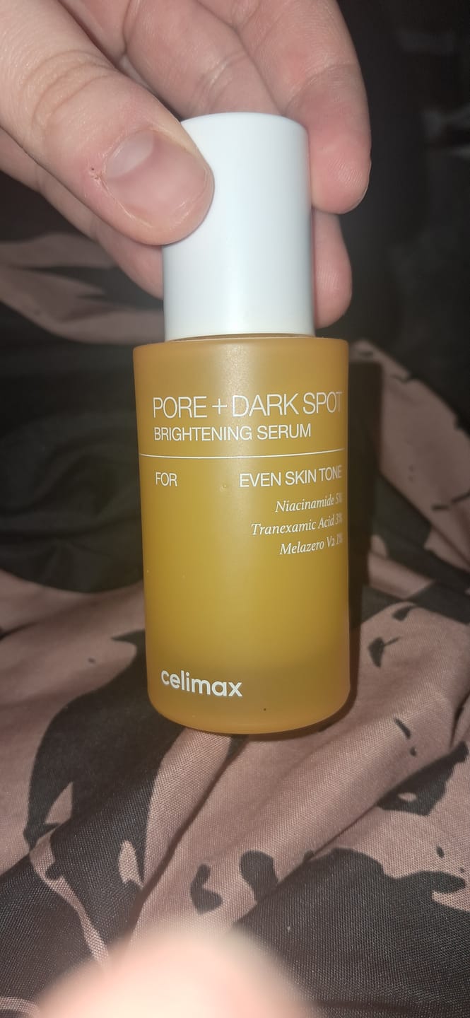 Customer photo review of Serums ādas toņa un reljefa izlīdzināšanai Celimax Pore+Dark Spot Brightening Serum