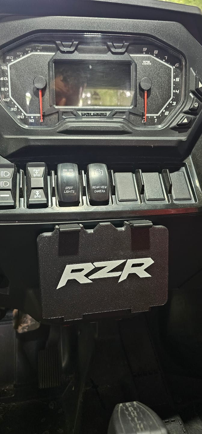 Customer photo review of Stash Box for 2024–2026 Polaris RZR XP 1000 – Factory-Fit Storage