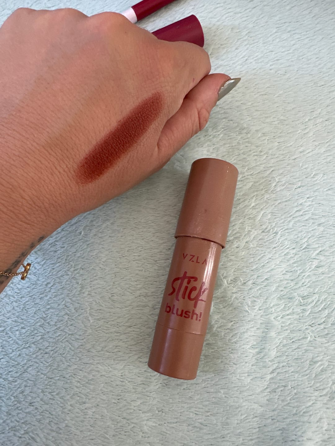 Customer photo review of Blush Stick Cinnamon - Vizzela