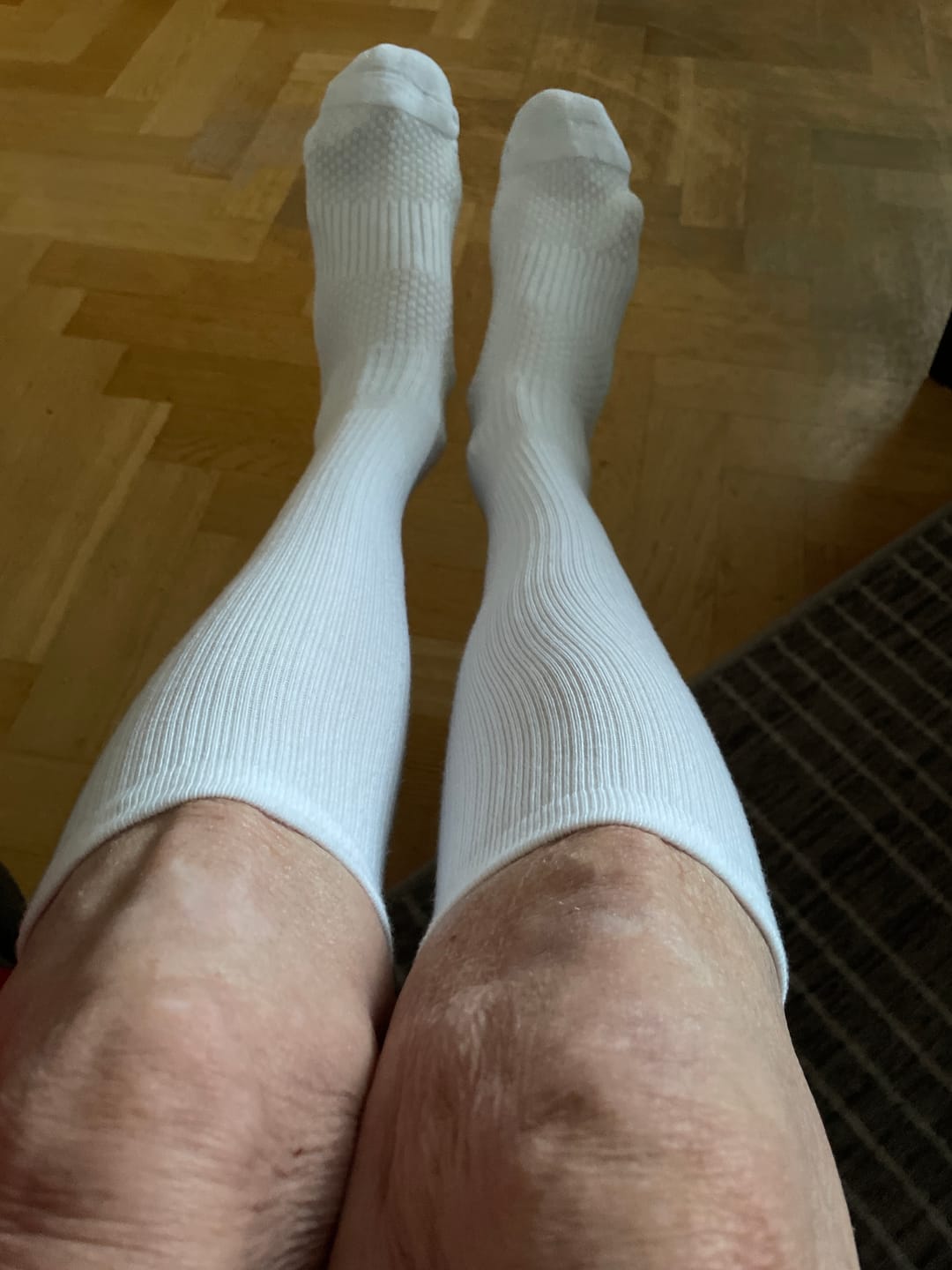 Customer photo review of Støttestrømper