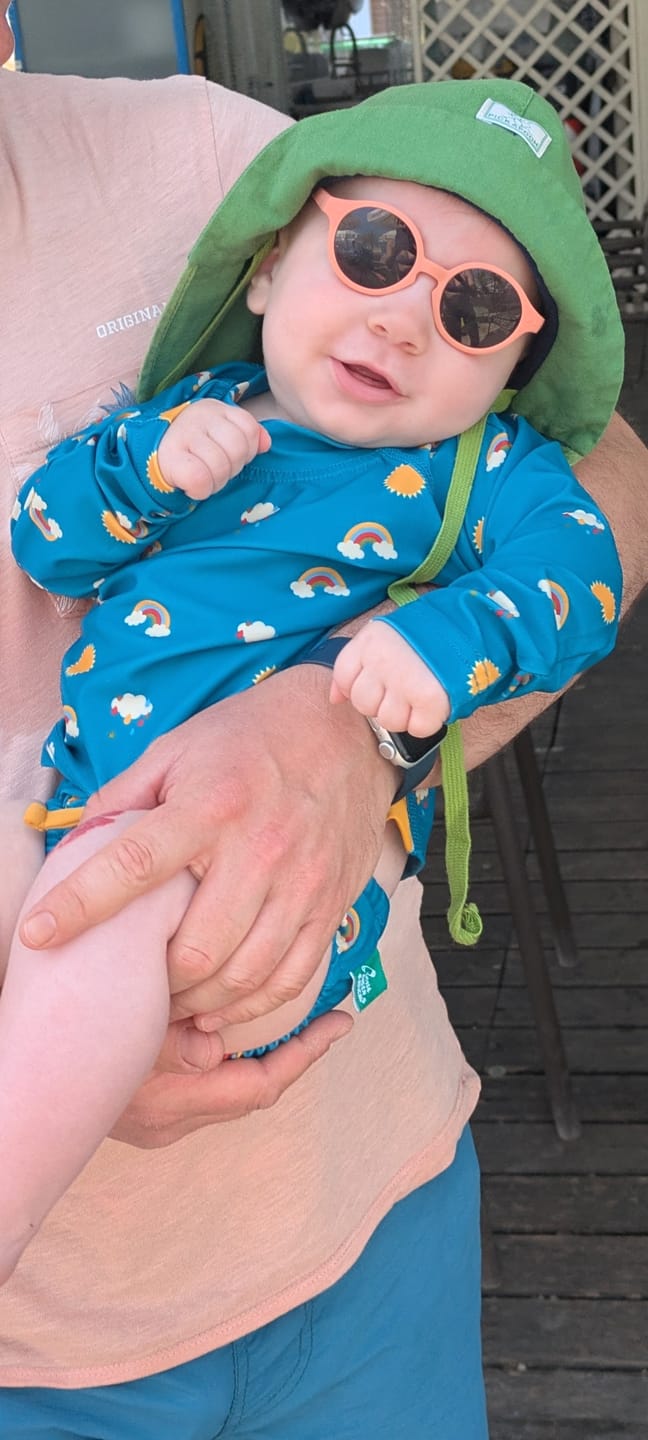 Customer photo review of Sunny Days UPF 50+ Sunsafe Long Sleeve Rash Vest