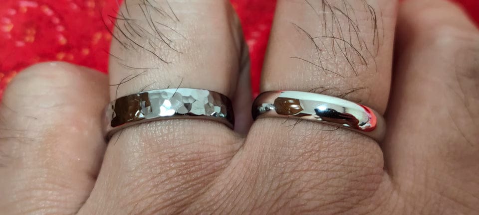 Customer photo review of No.75 Pure Rhenium Special Custom Dense Curved Ring