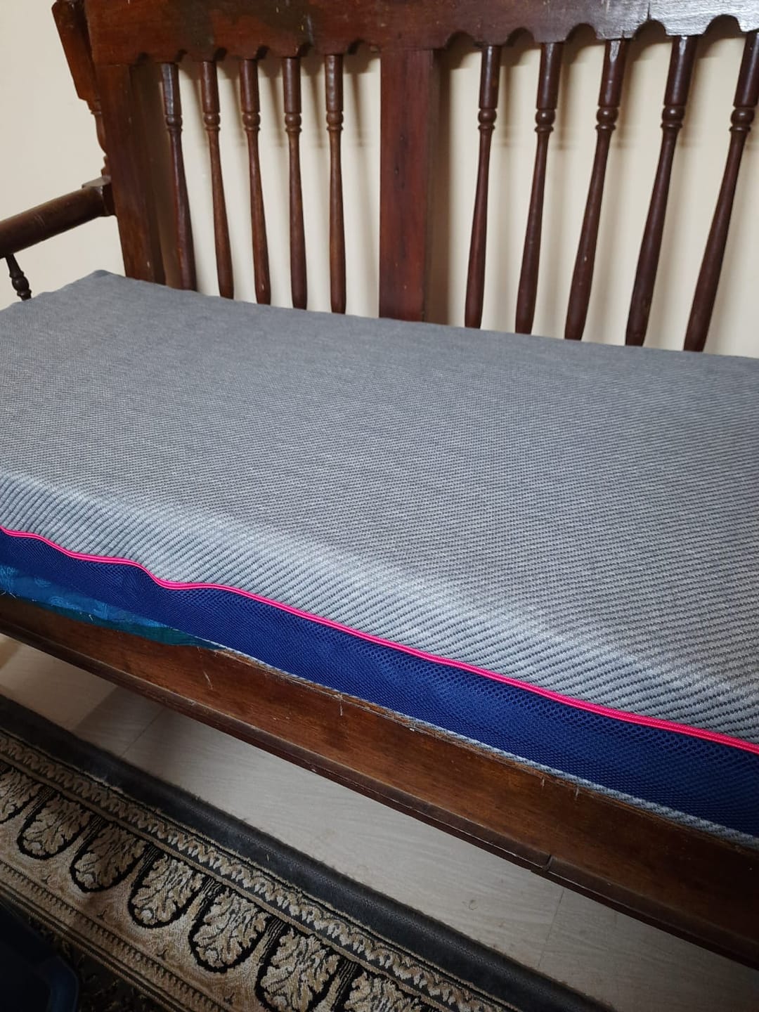 Customer photo review of Flo Aloe Vera Gel Infused Waterproof Mattress Protector