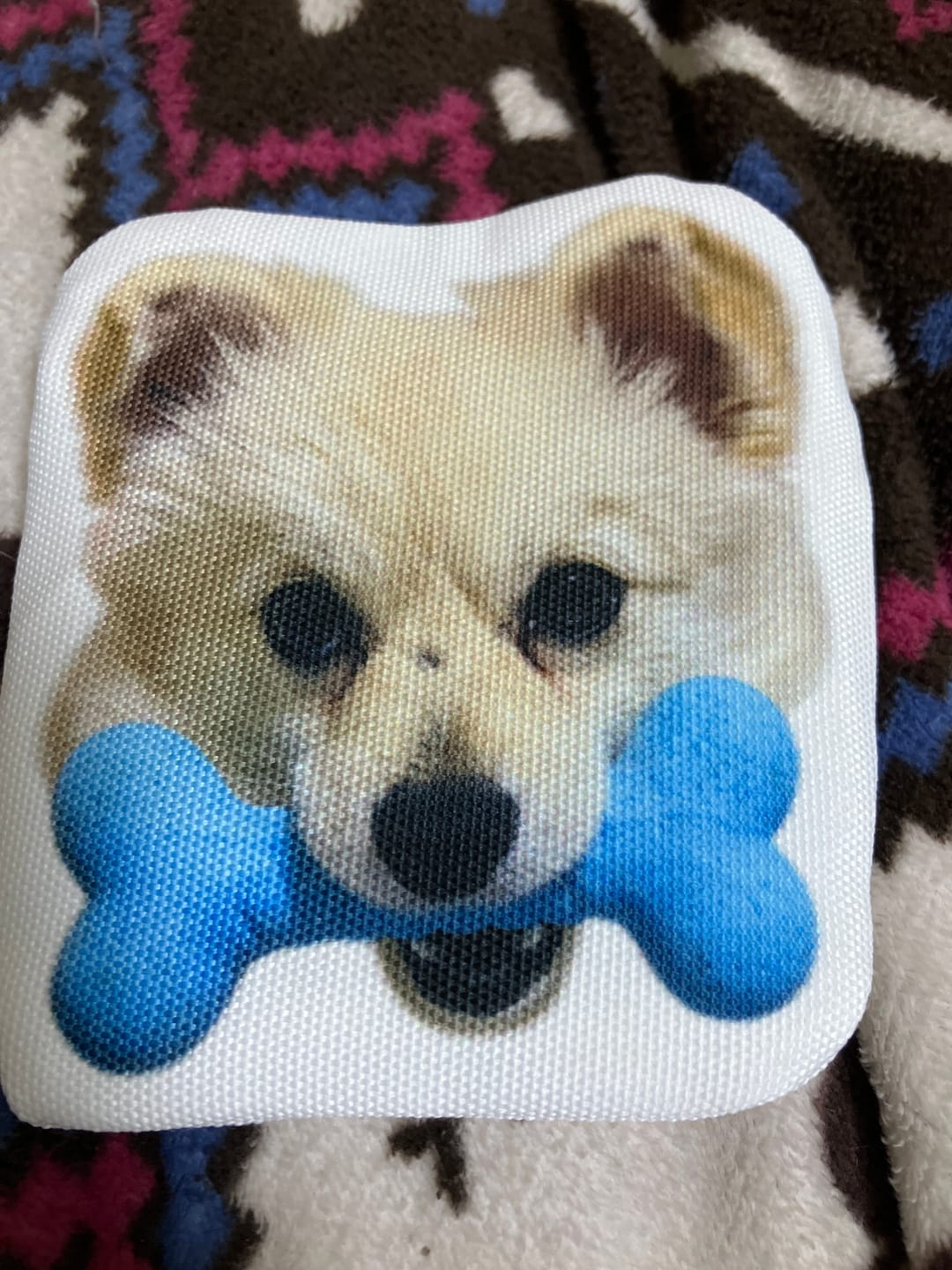 Customer photo review of 本物そっくり♪ペットフェイスバッグ