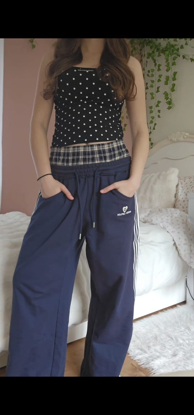 Customer photo review of Aelfric Eden Double Waist Baggy Sweatpants