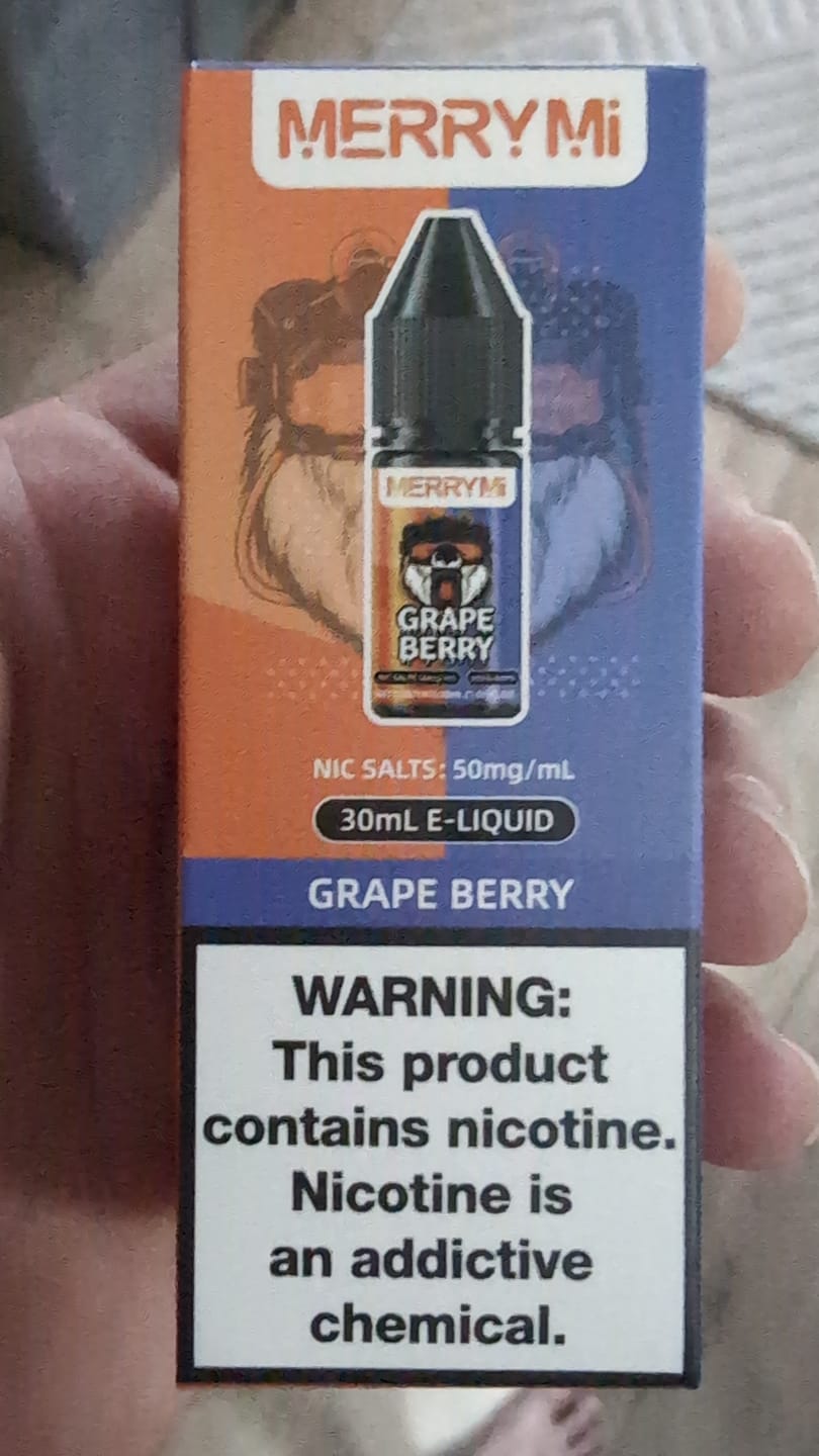Customer photo review of Liquidy MERRYMI Salts 30ml - Sole Nikotynowe 5%