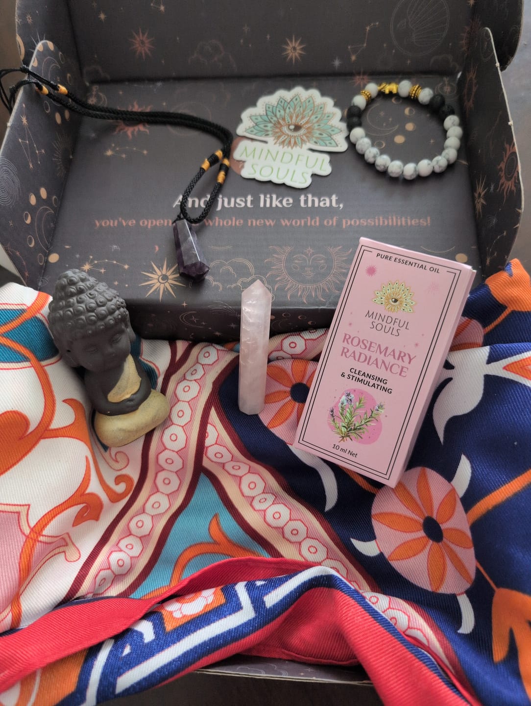 Customer photo review of Mindful Subscription Box