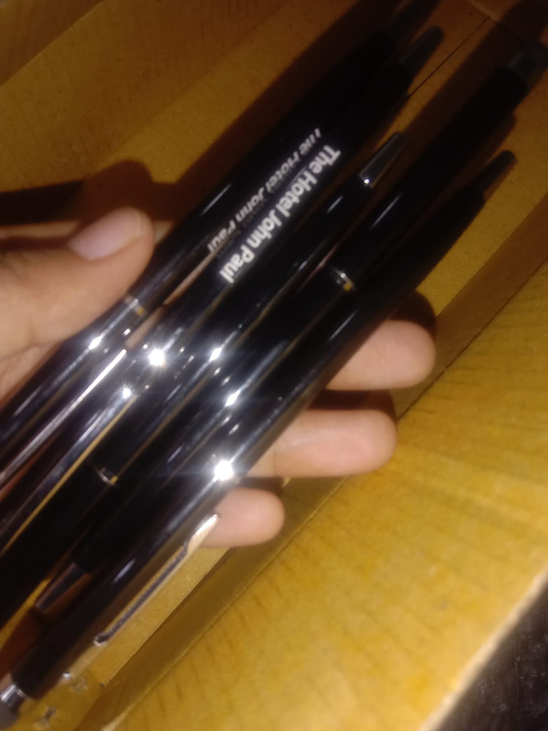 Customer photo review of Premium Metal Pen | Best Corporate Gift | PrintMine.in