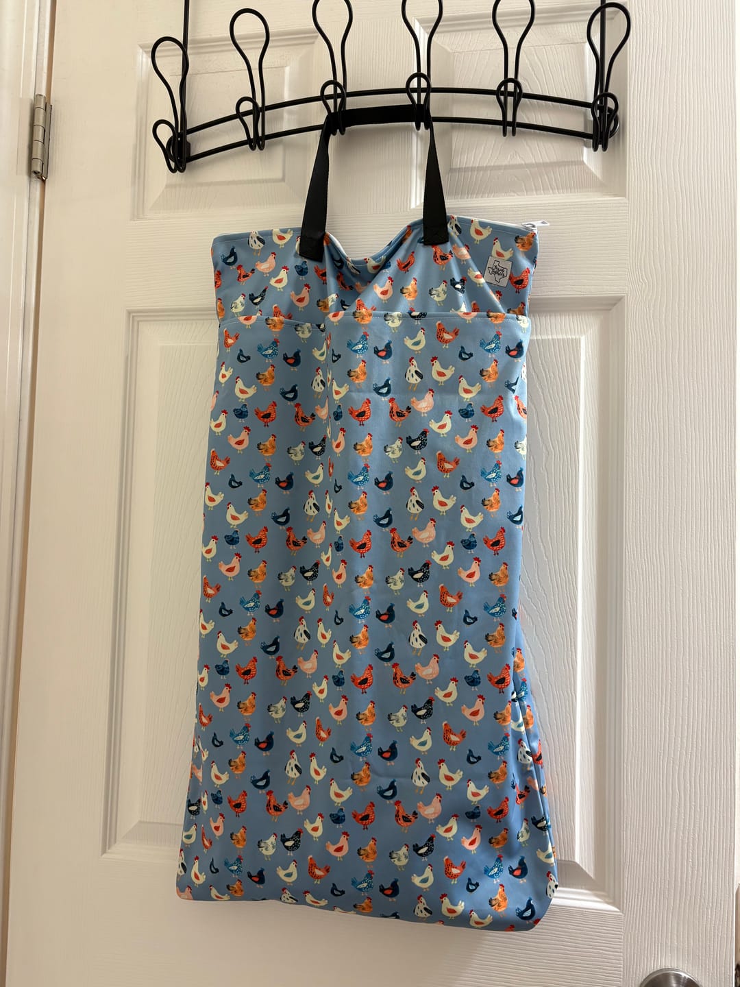 Customer photo review of Large Hanging Wet Bags with Dual Pockets
