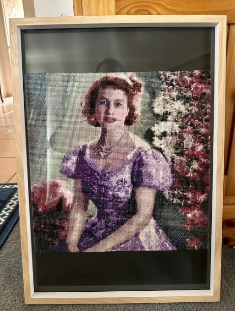Customer photo review of Custom Diamond Painting Kits