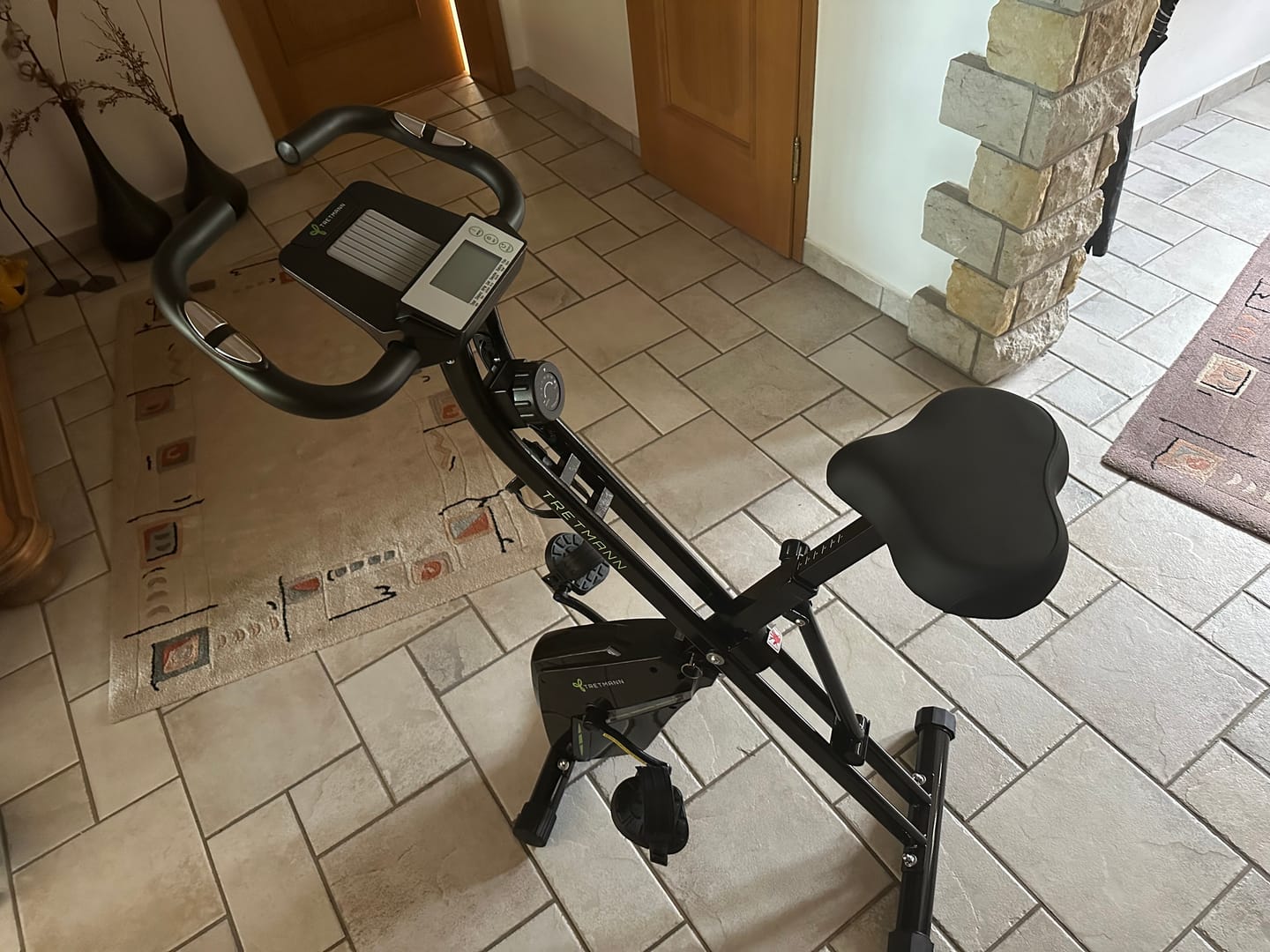 Customer photo review of Tretmann HOME - Klappbarer Heimtrainer