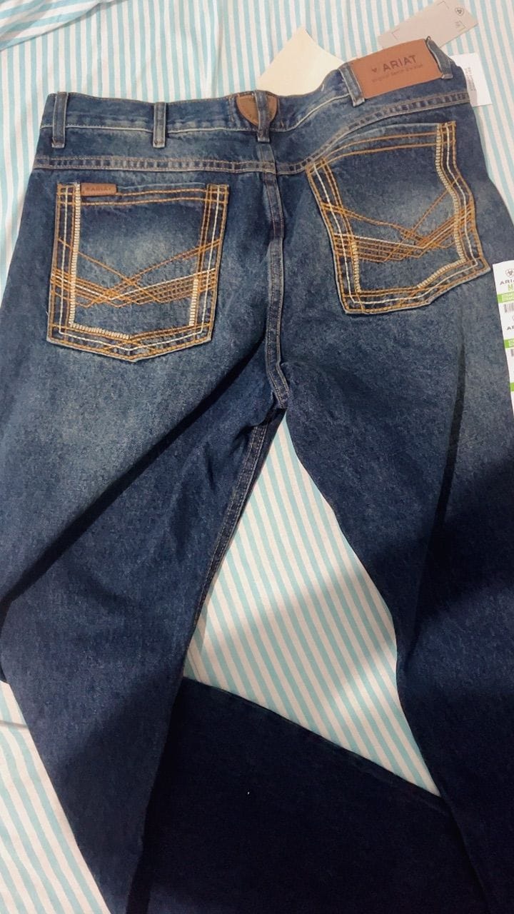 Customer photo review of Calça Country Masculina Ariat M5