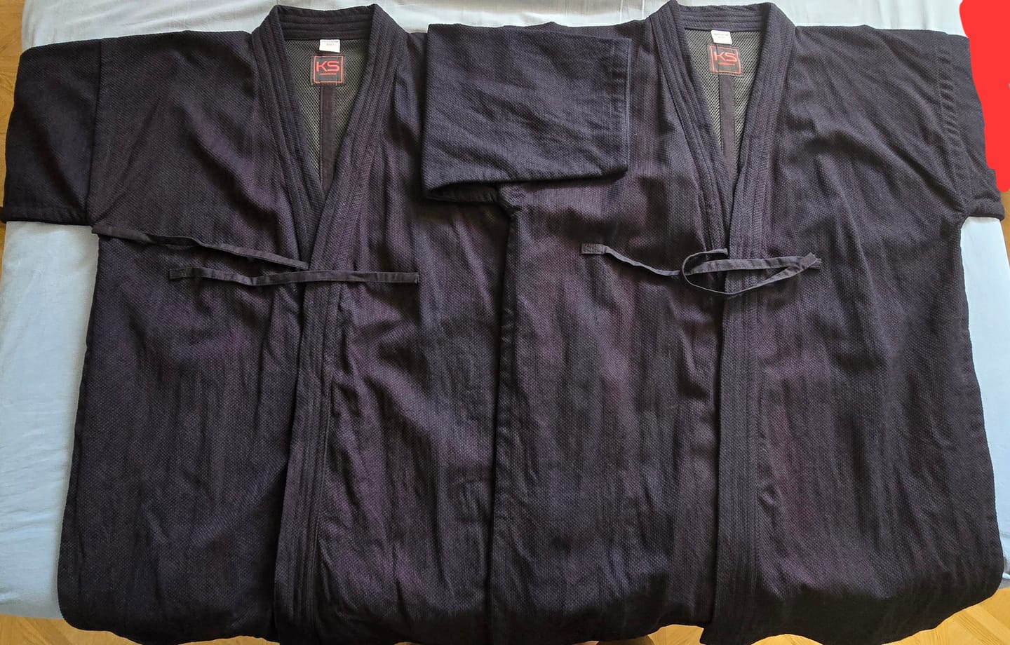 Customer photo review of ‘KURENAI' - Shoaizome Lightweight Kendogi