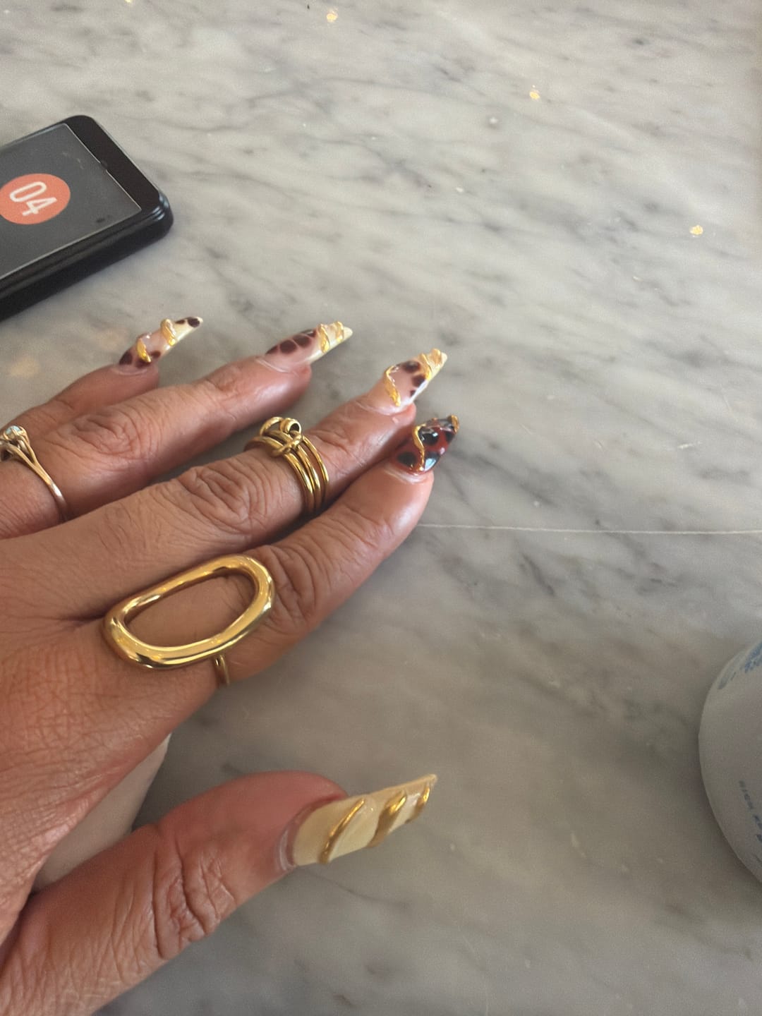 Customer photo review of Reef Earrings (Bundle)