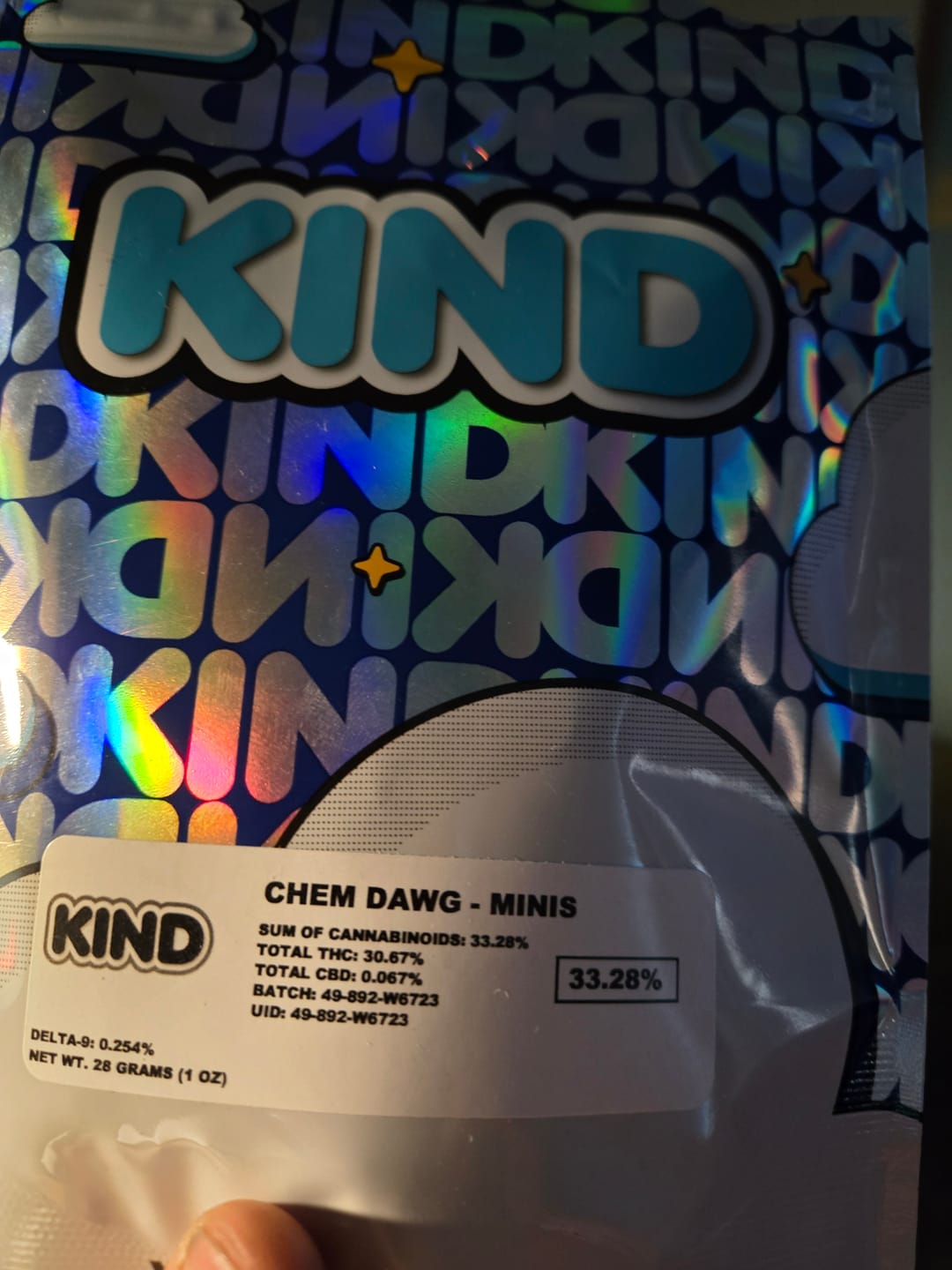 Customer photo review of Chem Dawg - Minis - 28 Grams - Hybrid