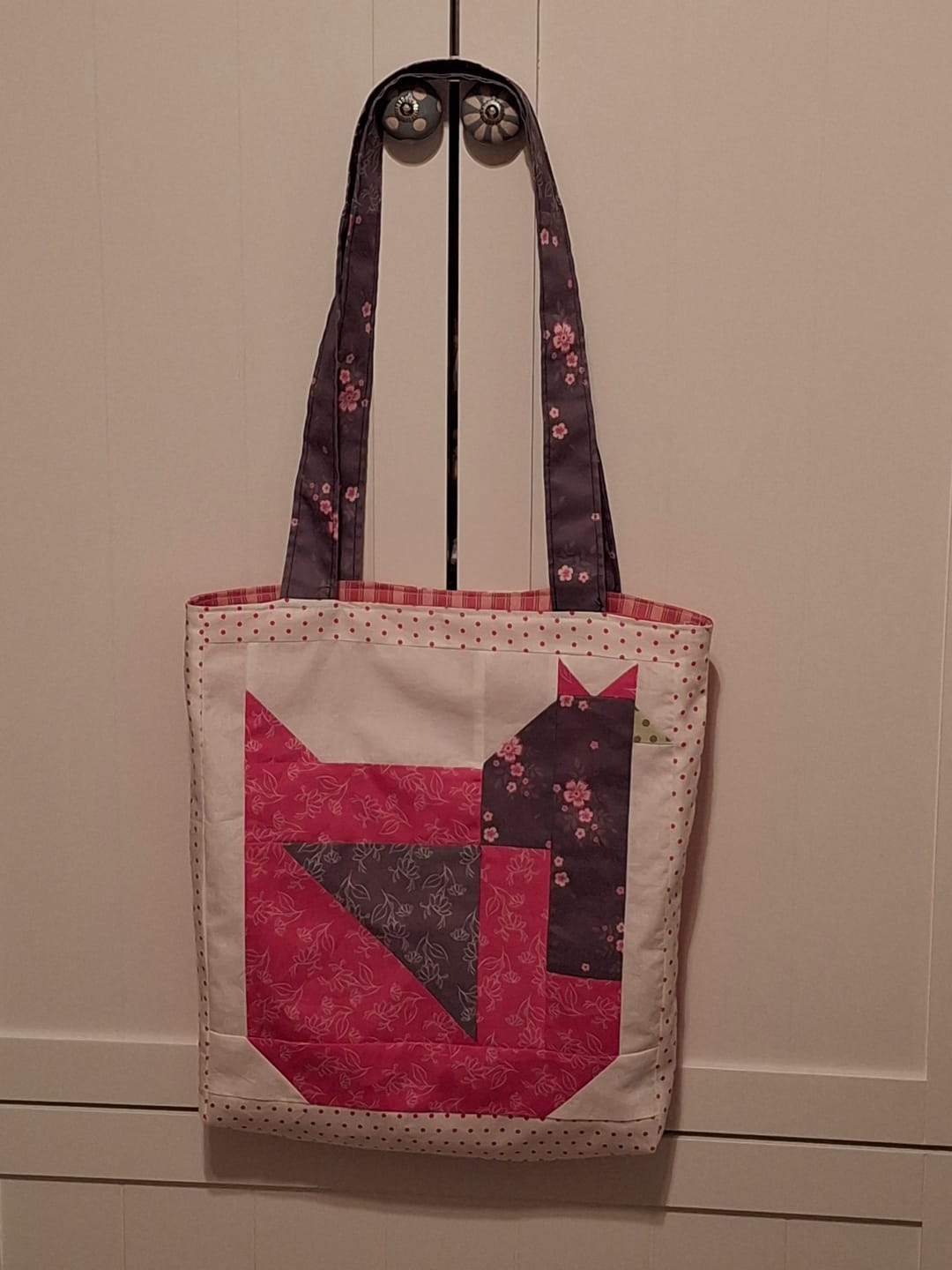 Customer photo review of Happy Hen Tote Bag Digital PDF Pattern