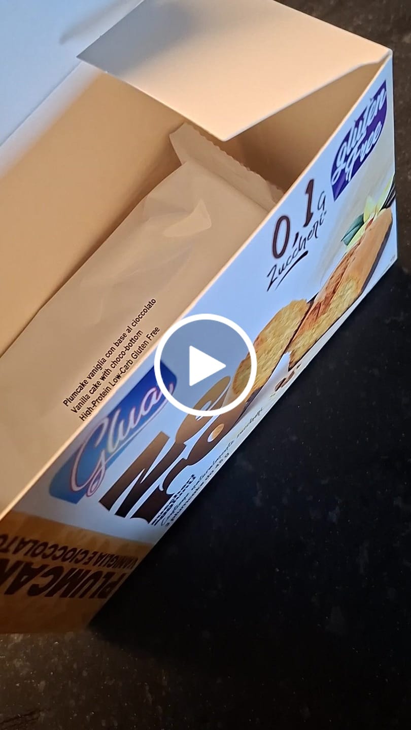 Customer video review of Plumcake con base di cioccolato gusto vaniglia