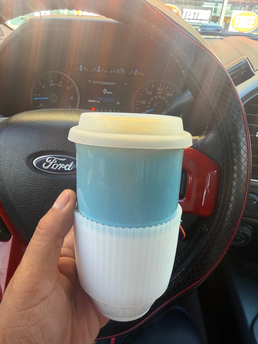 Customer photo review of Lagoon Cup 16oz