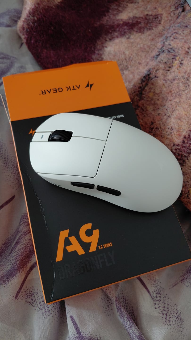 Customer photo review of ATK Dragonfly A9 Wireless Mouse