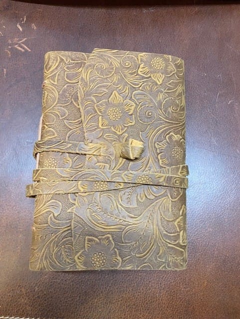 Customer photo review of The Rustler's Legacy - Leather Journal