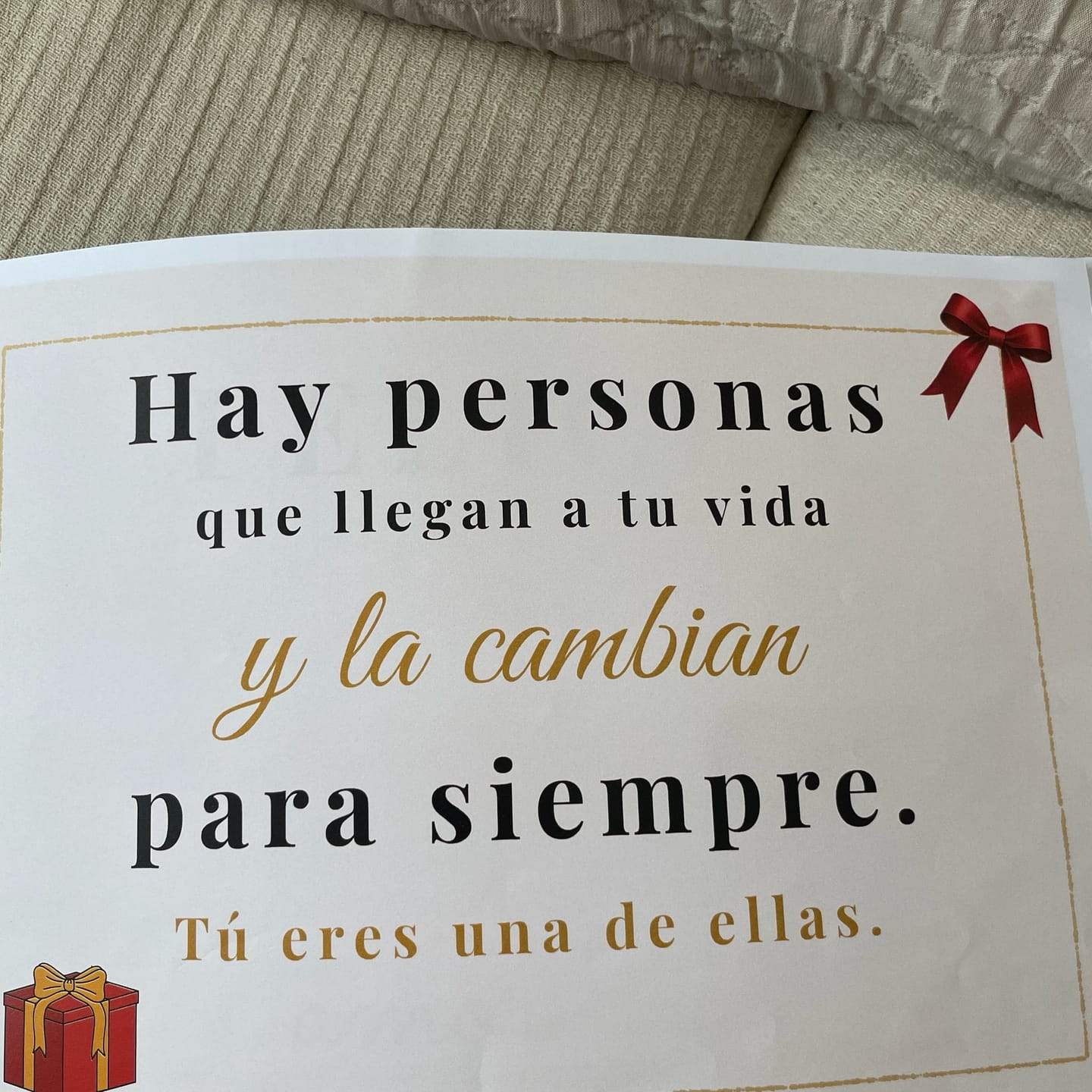 Customer photo review of Álbum de Cumpleaños Imprimible — Hijo/a
