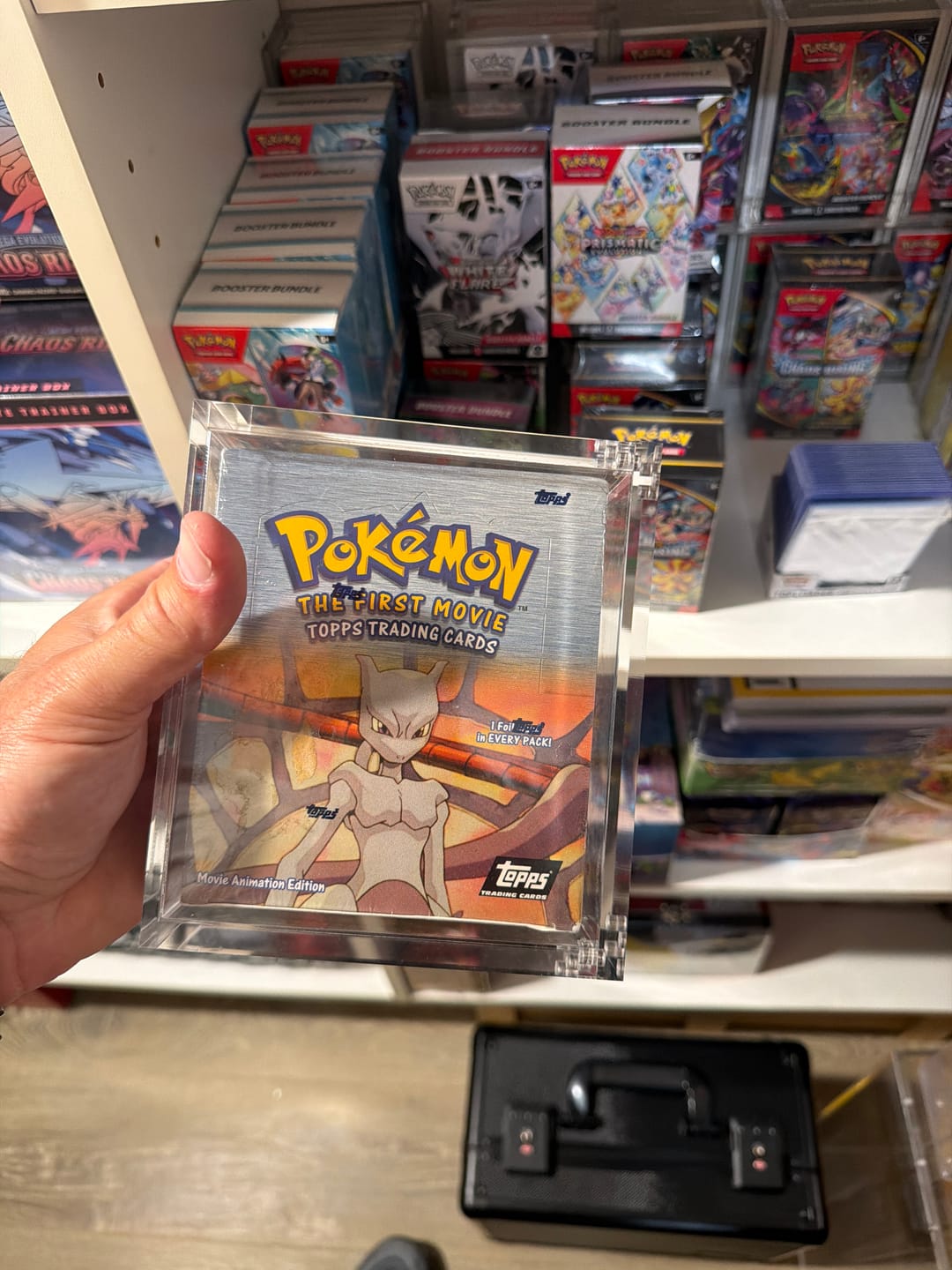Customer photo review of Topps The First Movie Booster Box