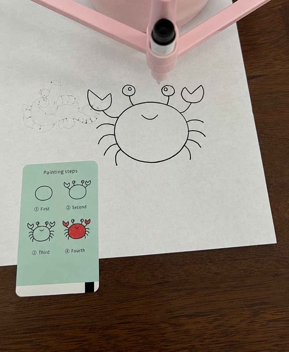 Customer photo review of Marvin’s Drawing Robot