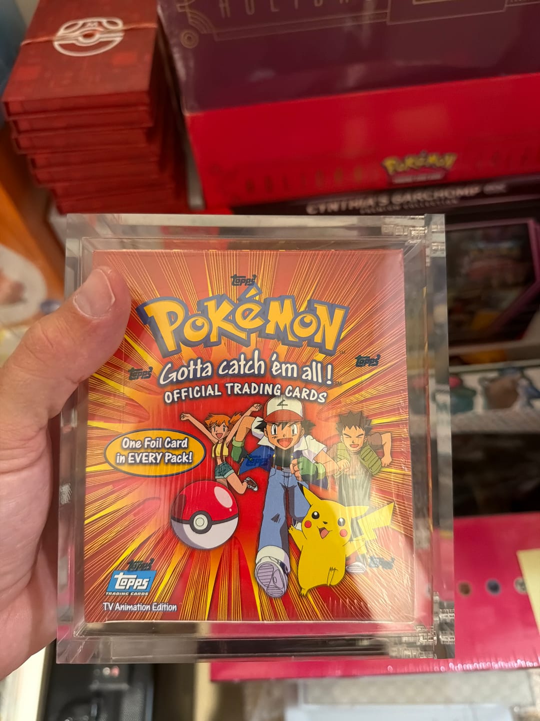 Customer photo review of Topps Tv Animation Edition Series 1 Booster Box