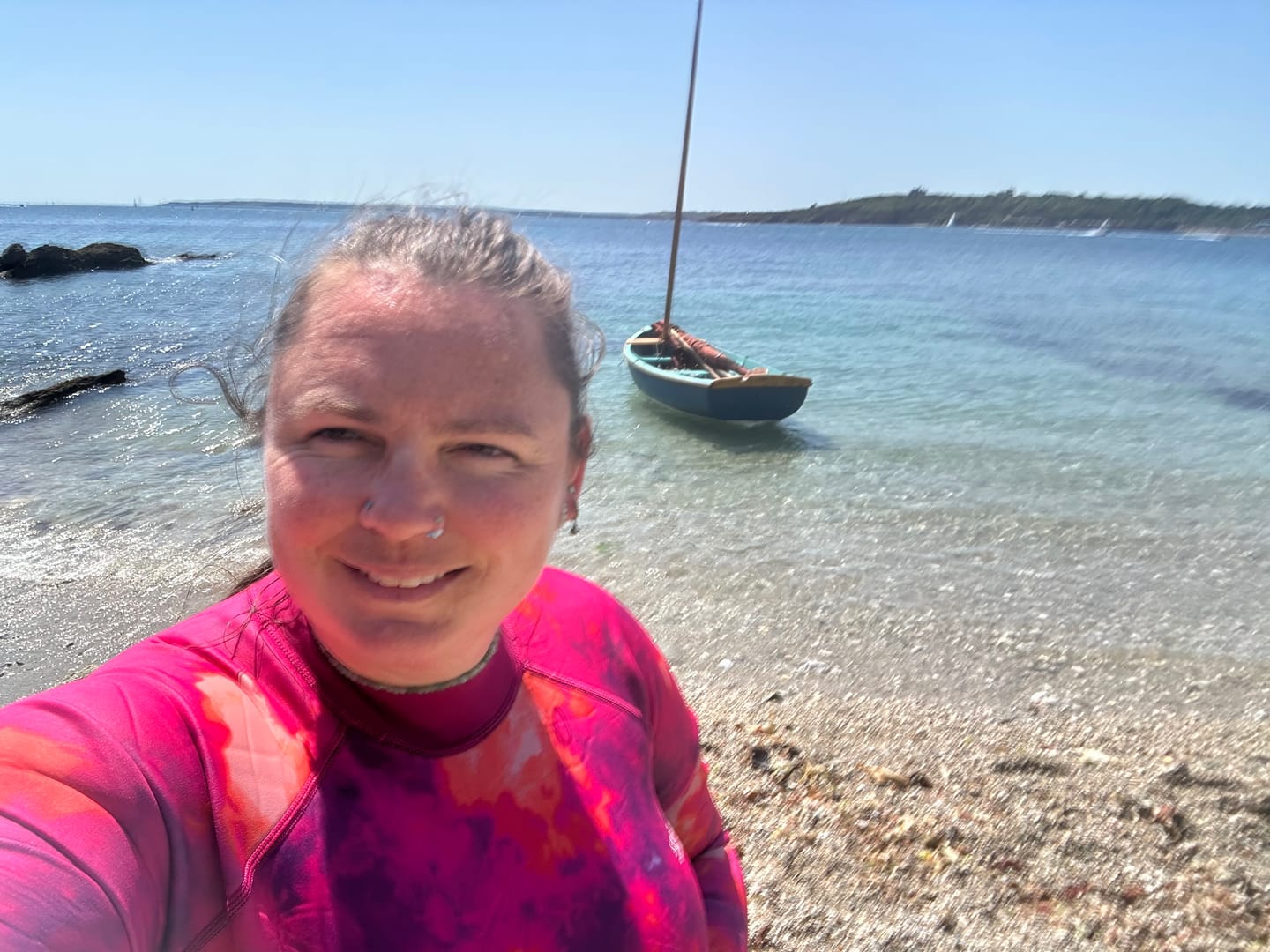 Customer photo review of Natural Mineral Sunscreen SPF 50 (Lavender)
