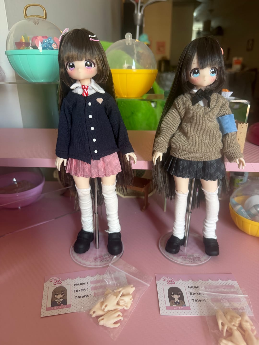 Customer photo review of Don't Touch My Bangs Series Special 1/6 Action Figure BJD Blind Box【Open-Eye Edition】