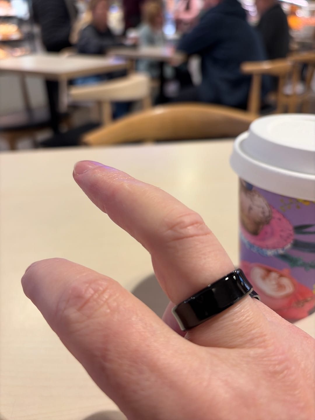 Customer photo review of Pulserive Smart Ring, Sleep Tracker, Activity & Fitness Tracker, Blood Pressure& Oxygen Tracker